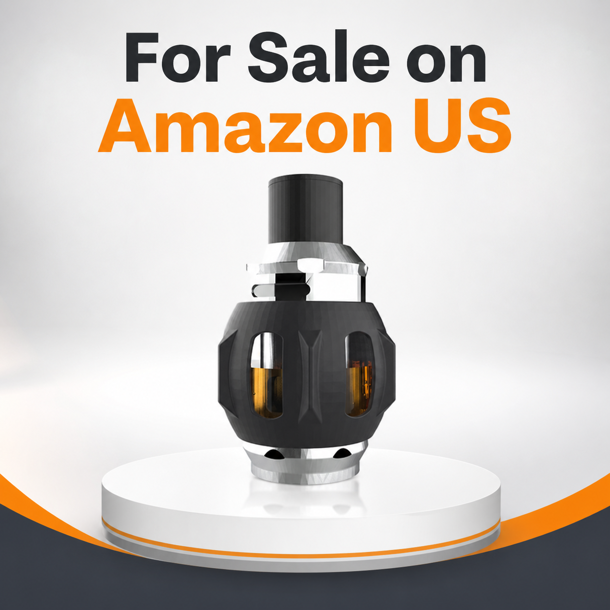 Buy VapeGuard on Amazon US — black vape tank glass protector on bubble glass